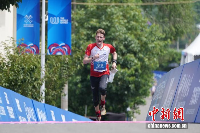 成都世运会首金出炉：瑞士选手里卡多·兰坎夺得